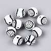 Handmade Polymer Clay Beads CLAY-N014-02A-08-1