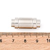 304 Stainless Steel Magnetic Clasps STAS-A117-08P-3