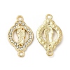 Religion Alloy Connector Charms with Crystal Rhinestone FIND-YW0003-47-1