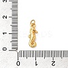 304 Stainless Steel ABS Imitation Pearl Pendants X-STAS-B097-07G-04-3