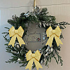 Christmas PVC Glitter Bowknot AJEW-SP0003-72A-02-7