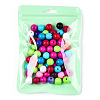 Macaron Color Plastic Yin-yang Resealable Bags OPP-N001-01B-08-3