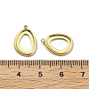Ion Plating(IP) 304 Stainless Steel Pendant Cabochon Settings STAS-G347-12G-3