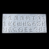 Gothic Style Letter A~Z DIY Silicone Pendant Molds LS-SIMO-H012-04-3
