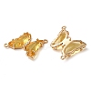 Brass Pave Faceted Glass Connector Charms FIND-Z020-04Q-2