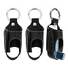 Asthma Inhaler Holder PU Leather Travel Handy Holder Keychain AJEW-WH0504-18-1