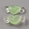 Transparent Resin Cabochons RESI-WH0035-04C-1