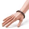 Non-Magnetic Synthetic Hematite Beads Stretch Bracelets BJEW-JB06634-5