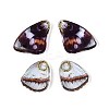 Transparent Epoxy Resin Butterfly Wing Pendants RESI-N045-06A-2