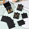 24Pcs PU Leather & Sponge Jewelry Pendant Nceklace Display Cards NDIS-SP0001-03B-01-5