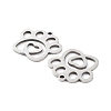 Non-Tarnish 201 Stainless Steel Pendants STAS-A090-27P-2