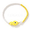 Handmade Porcelain & Resin Beads Stretch Bracelets for Women RS1476-9-1