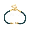 Nylon Cords Bracelet Makings Fit for Connector Charms AJEW-P116-02G-37-1