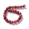 Dyed Natural Regalite/Imperial Jasper/Sea Sediment Jasper Beads Strands G-B124-C01-13-3