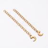 Ion Plating(IP) 304 Stainless Steel Chain Extender STAS-F098-16-1