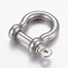 304 Stainless Steel D-Ring Anchor Shackle Clasps STAS-P198-11A-1