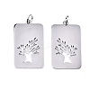 Non-Tarnish 304 Stainless Steel Pendants LS-STAS-S116-016P-2