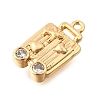 Brass Pendants X-KK-C096-08G-2
