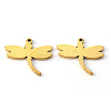 PVD Vacuum Plating 304 Stainless Steel Pendants LS-STAS-N092-74G-2