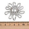 304 Stainless Steel Cuff Rings for Women RJEW-L133-01P-3