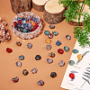 Electroplate Glass Beads Strands EGLA-TA0001-91A-5