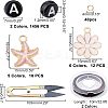 DIY Children's Day Themed Stretch Bracelets Making Kits DIY-CA0001-70-2