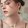 10Pcs 5 Styles Halloween Theme Rack Plating Alloy Enamel Pendants ENAM-YW0006-21-6
