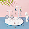 80Pcs 4 Style 304 Stainless Steel Stud Earring Findings and 90Pcs Ear Nuts STAS-UN0034-92-2