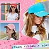 5Pcs Brass Paperclip Chains and Imitated Pearl Acrylic Beads Baseball Cap Chain HJEW-YW00097-6