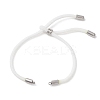 Nylon Round Cord Slider Bracelet Makings AJEW-JB01516-03-1