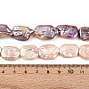 Natural Baroque Pearl Keshi Pearl Beads Strands PEAR-S020-D07-02-5
