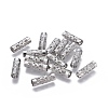 Tarnish Resistant 304 Stainless Steel Tube Beads STAS-P236-17P-1