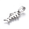 Tarnish Resistant 304 Stainless Steel Pendants STAS-I096-15P-2