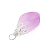Imitation Jade Glass Pendants PALLOY-JF05025-01-5