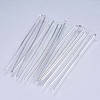 Tarnish Resistant 304 Stainless Steel Flat Head Pins STAS-F145-07P-0.6x40mm-1