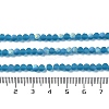 Transparent Glass Beads Strands EGLA-A034-T4mm-MB27-5