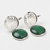 Natural & Synthetic Gemstone Pendants G-G910-F-3
