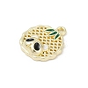 Alloy Enamel Charms PALLOY-R151-22G-2