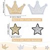 24Pcs 2 Style Computerized Embroidery Cloth Iron on/Sew on Patches DIY-FG0002-85-2