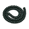 Opaque Spray Painted Glass Beads GLAA-ZX008-8mm-18X-2