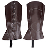 Imitation Leather Pirate Boot Covers AJEW-WH20020-020B-03-1