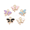 Alloy Enamel Charms ENAM-T021-18-1