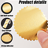 Paper Self-Adhesive Serrated Edge Awards Blank Stickers DIY-WH0504-151E-6