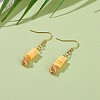 Polymer Clay Heishi Beads Dangle Earrings EJEW-JE04456-03-2