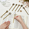 8Pcs Tibetan Style Alloy Cabochon Setting TIBE-ME0001-09-4