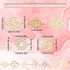 20Pcs 10 Styles 201 Stainless Steel Connector Charms FIND-SC0004-69-2
