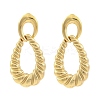 Ion Plating(IP) 304 Stainless Steel Stud Earrings for Women EJEW-N054-16G-1