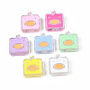 Transparent Acrylic Beads ACRC-S039-09-1