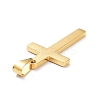 304 Stainless Steel Pendants Ion Plating(IP) STAS-L218-22G-2