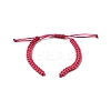 Braided Nylon Cord for DIY Bracelet Making AJEW-M001-01-1
